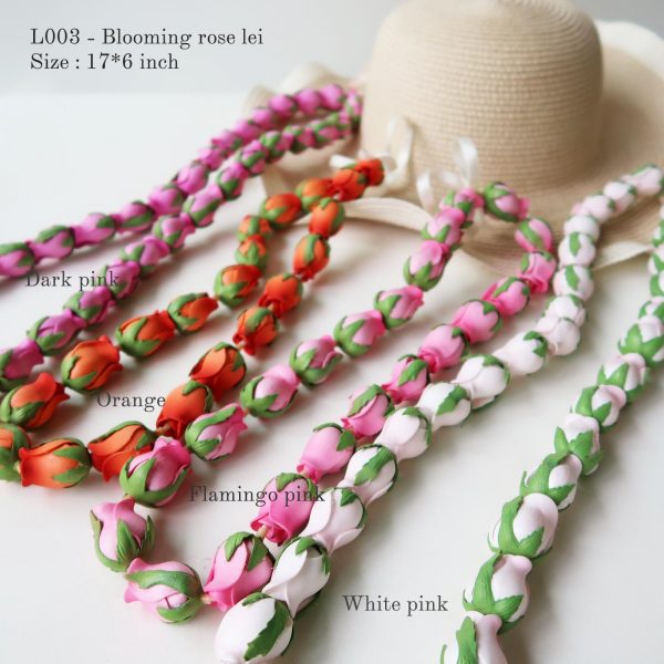 BLOOMING ROSE LEI - Image 3