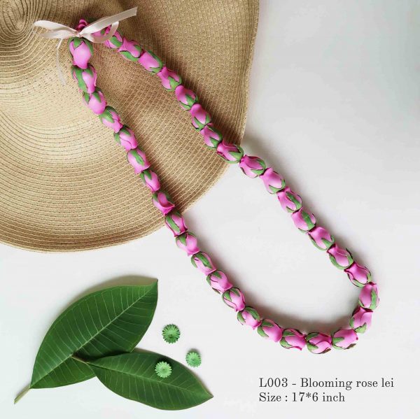 BLOOMING ROSE LEI - Image 4