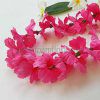 L024 : SHOCKING PINK HIBISCUS LEI - Image 2