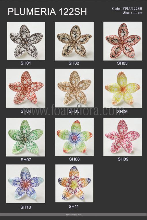 FPLU122SH : PLUMERIA122SH (11 CM) - Image 2