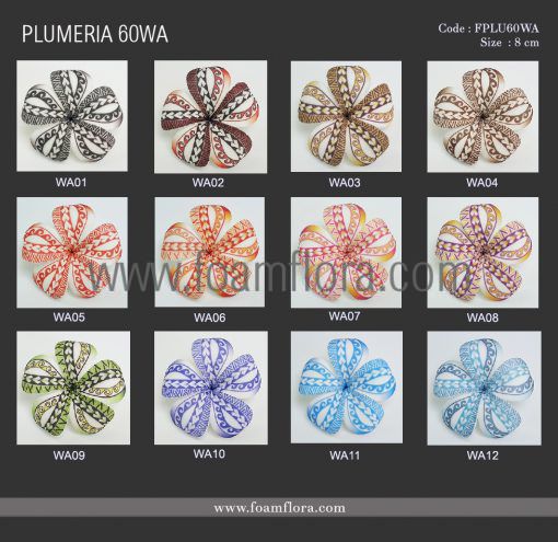 PLUMERIA60WA colorchart