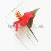 FHIB1-M-LEAF : HIBISCUS1-M WITH LEAF  (8 CM) - Image 4