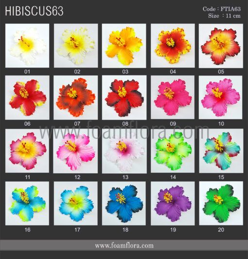 FHIB63 : HIBISCUS63 (11CM) - Image 4